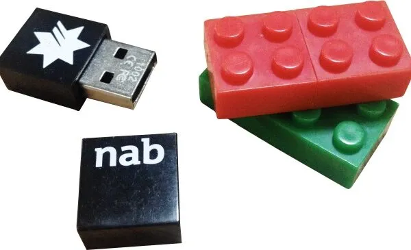 Brick Shape Promotional Flash Drives